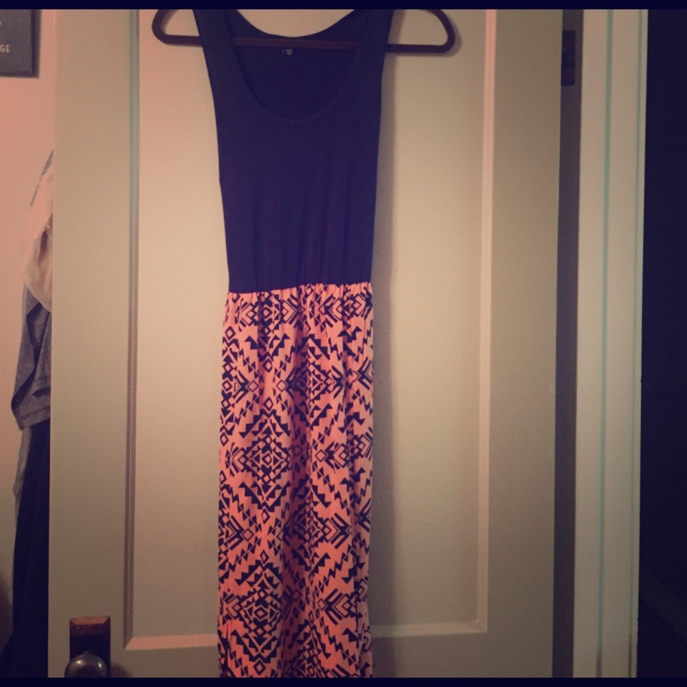 Blue & Pink long dress