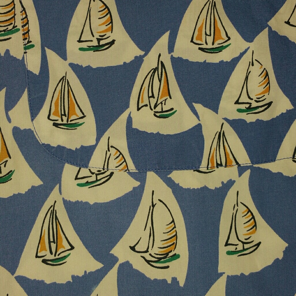 Nautica Sailboat Print Summer Shirt