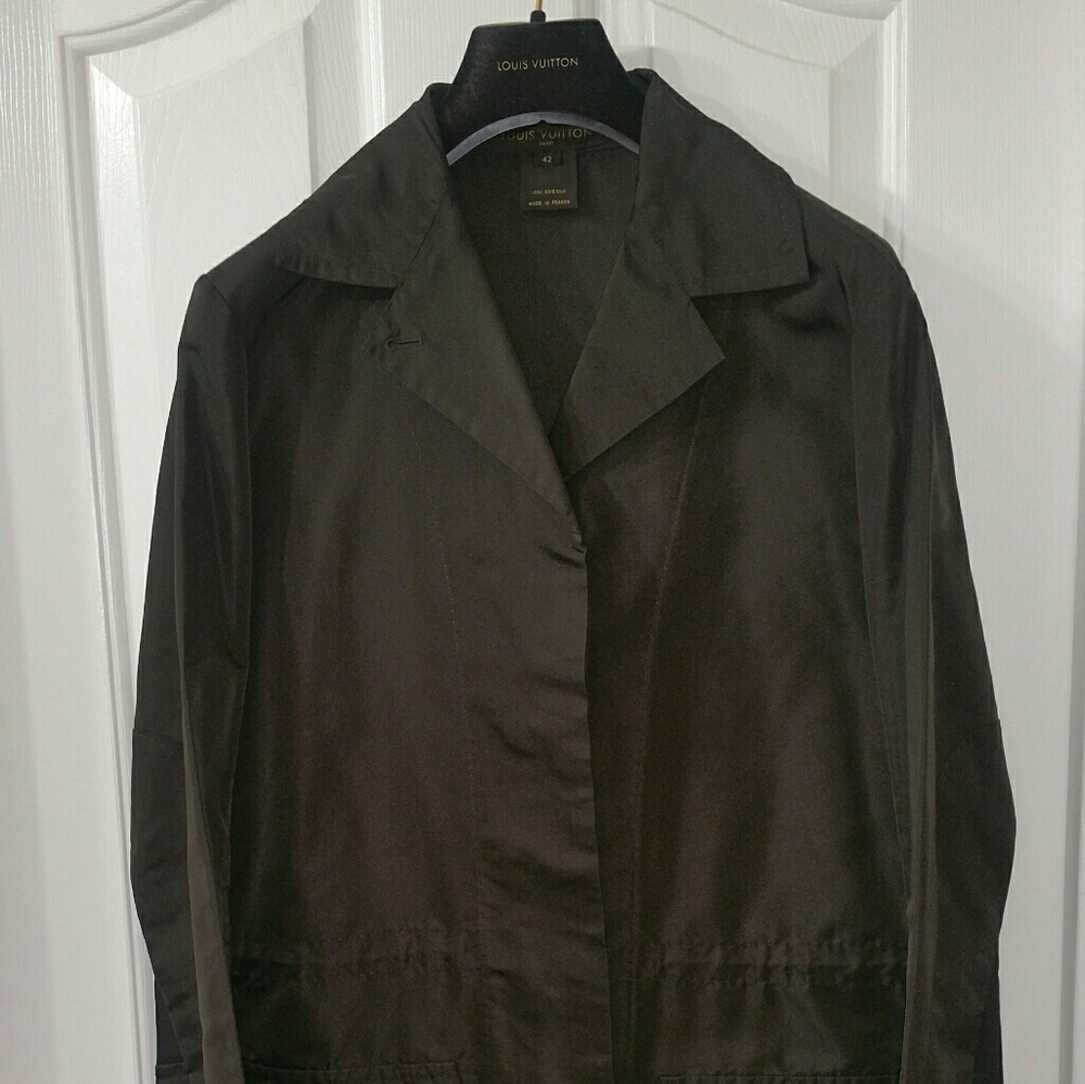 Authentic Louis Vuitton silk jacket