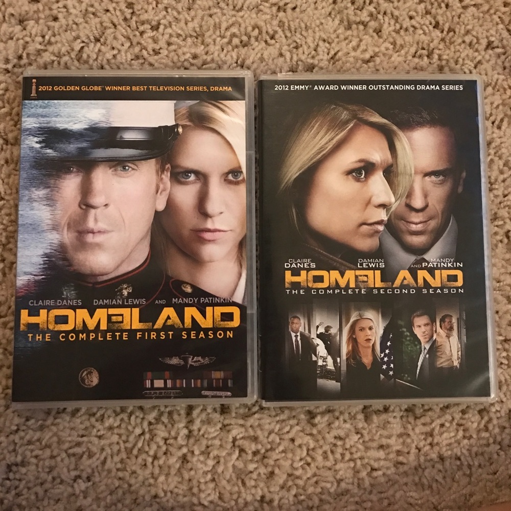 Homeland Season 1 and Season 2