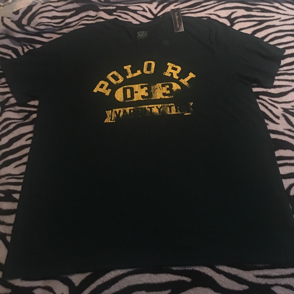 Never worn hunter green polo Ralph Lauren shirt