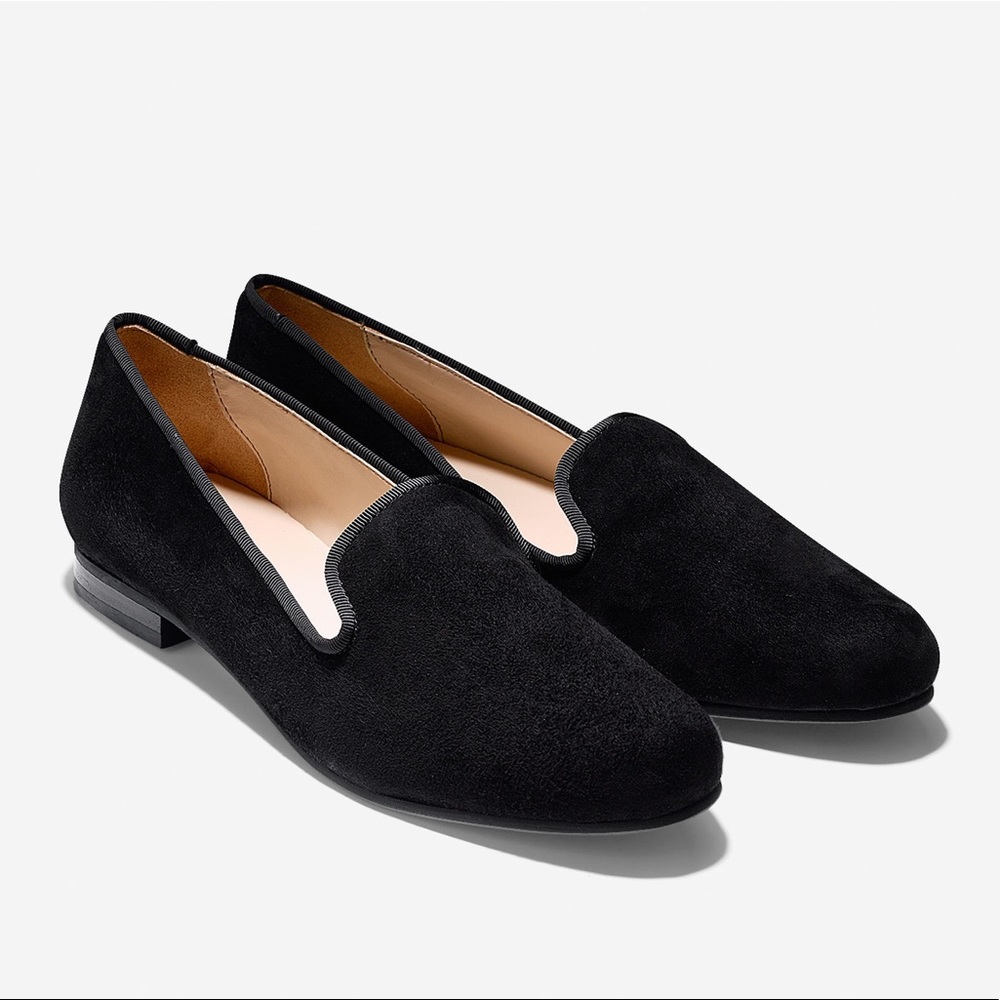 Cole Haan Sabrina Loafer Black Suede