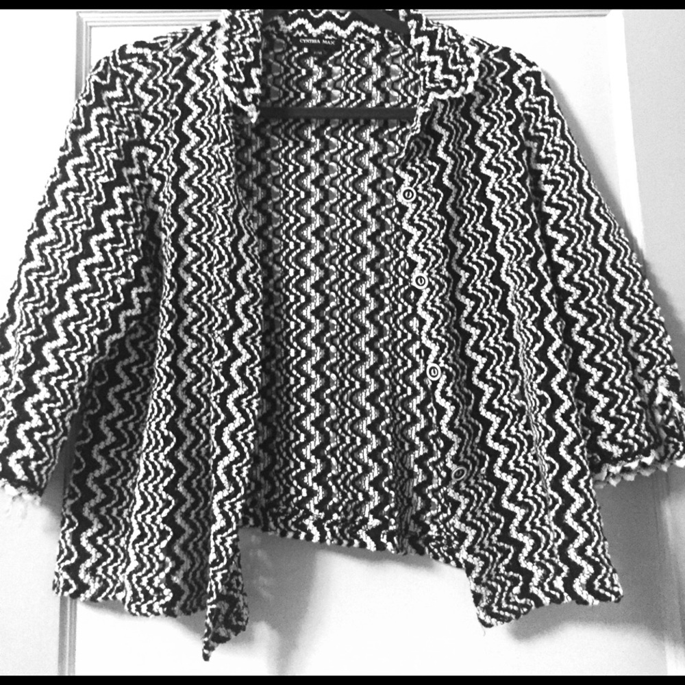 Black & White Sweater