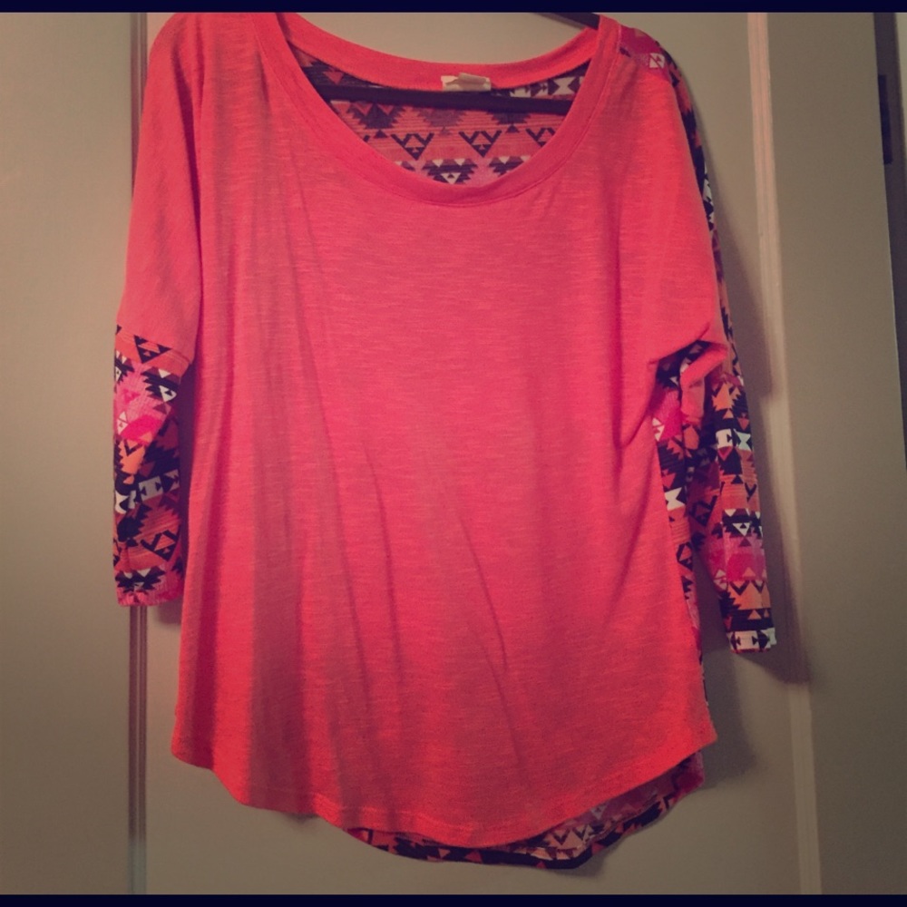 Pink, Aztec shirt