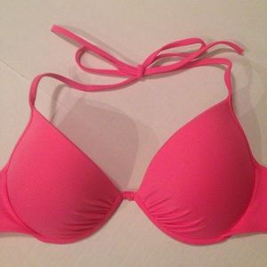 Victoria's Secret Bright Pink Bikini Top