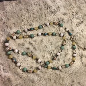 NWOT Premier Jewelry Long Beaded Necklace