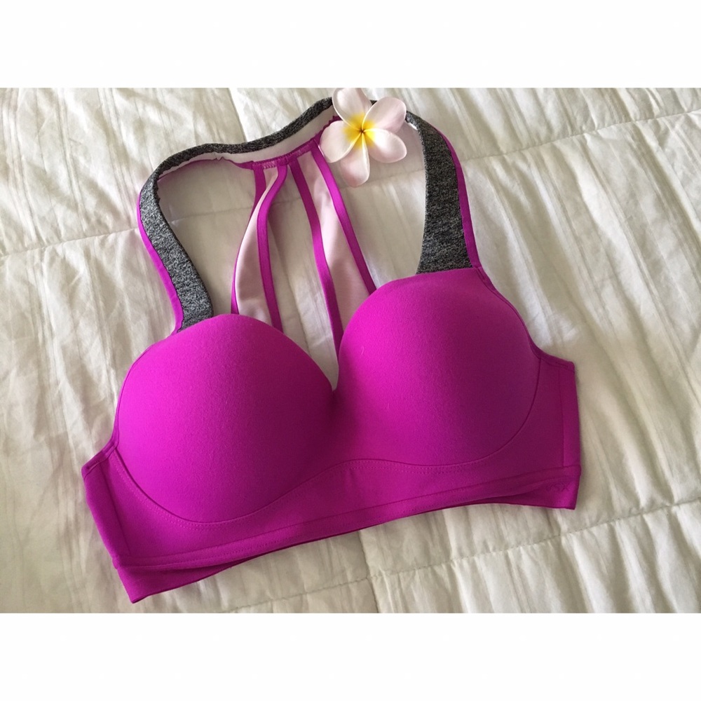 VSX Sexy Sport Push Up Sports Bra, Electric Purple