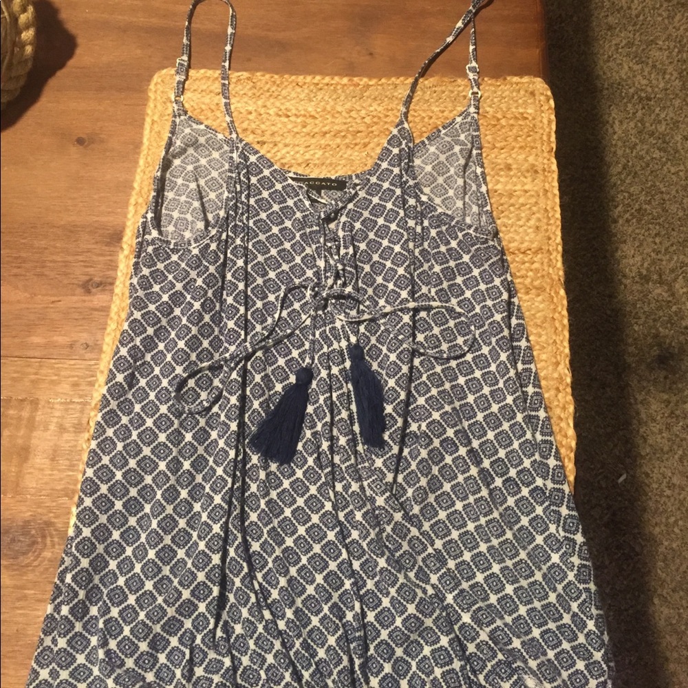 Patterned summer top