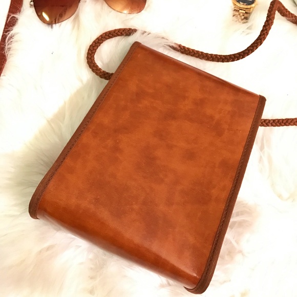 Vintage Peruzzi Firenze leather crossbody bag - Picture 2 of 6