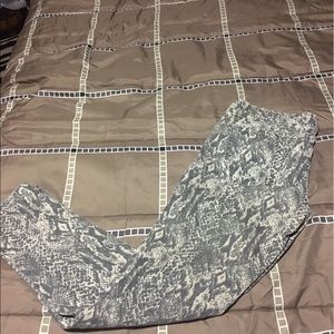 Current Elliot Snake Print Jeans