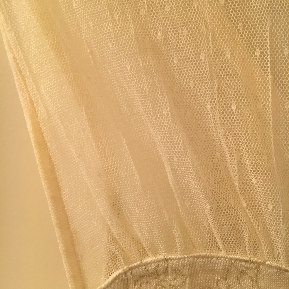 Free People Cream and Gold Lace Dress - Picture 5 of 5