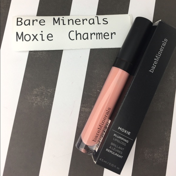 CHARMER BareMinerals Moxie Lipgloss Pink Nude NIB - Picture 1 of 5