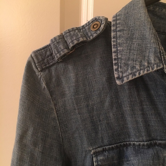 New York & Company Chambray Shirt - Picture 4 of 4
