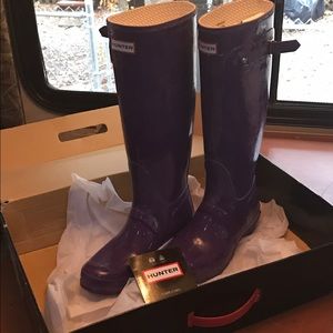 Hunter rain boots