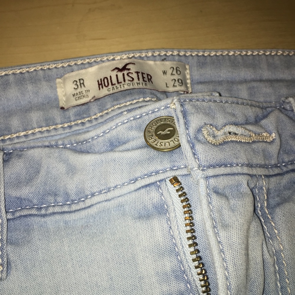 Hollister Light Wash Skinny Jean Jeggings