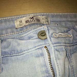 Hollister Light Wash Skinny Jean Jeggings