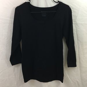 White House black market 3/4 sleeve shirt