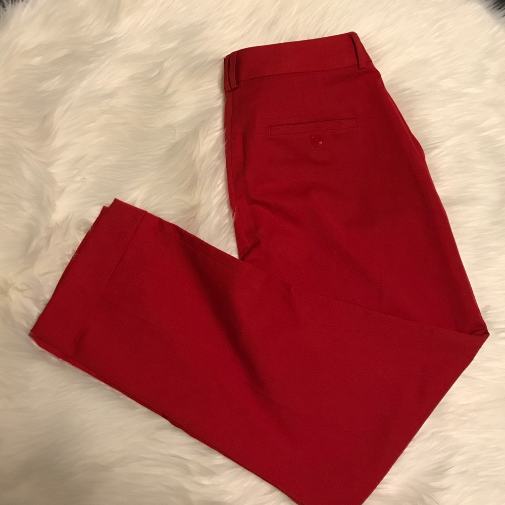 Red express editor pants