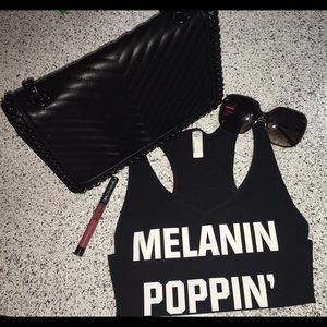 Melanin poppin' bodysuit