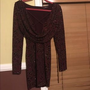 A Formal Open Back Women's dress