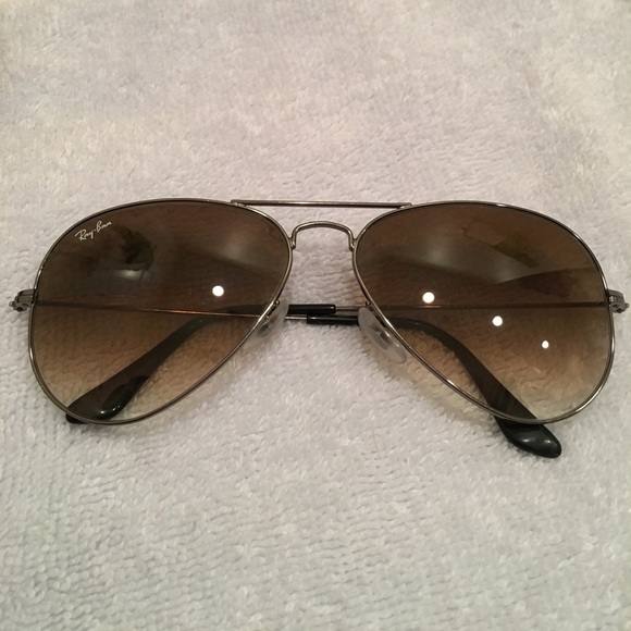 Classic Ray-Ban Aviator in silver wire/brown lens main image 5