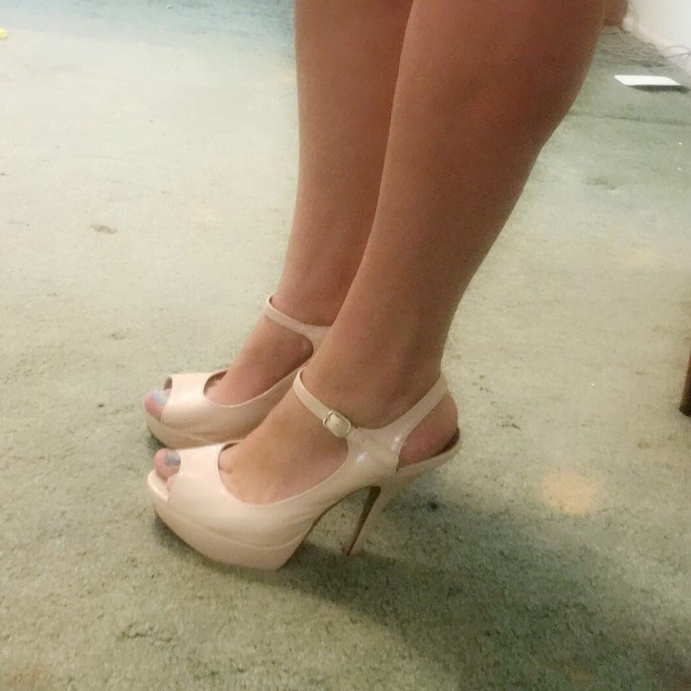 Pastel Pink Pumps / High Heels