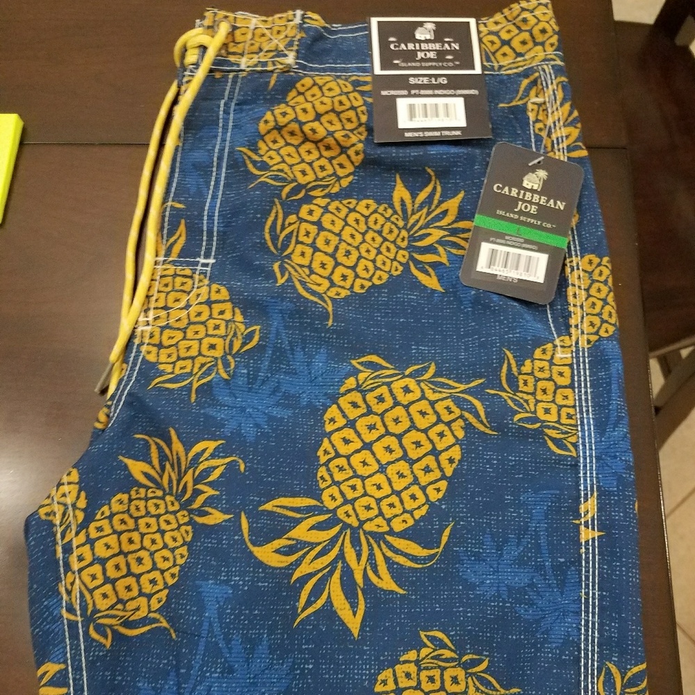 Caribbean Joe Mens Swim Shorts