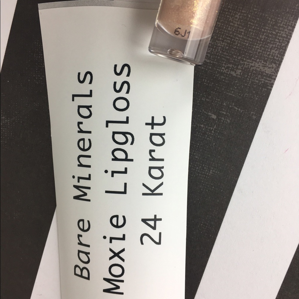 24 Karat Sparkle BareMinerals Moxie Lipgloss NEW - Picture 3 of 5