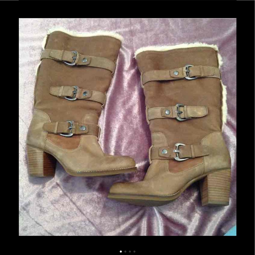 Gianni Bini Shearling Boots