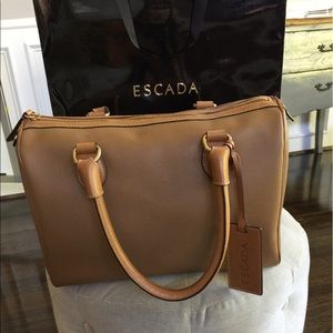 🎉FINAL PRICE!! 🎉Escada Tan Satchel