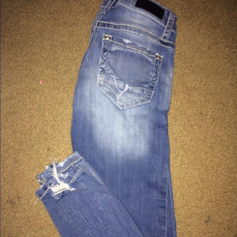Buckle daytrip skinny jeans