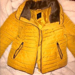 Zara puffer coat