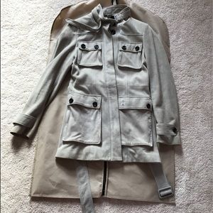 Burberry London Suede Coat