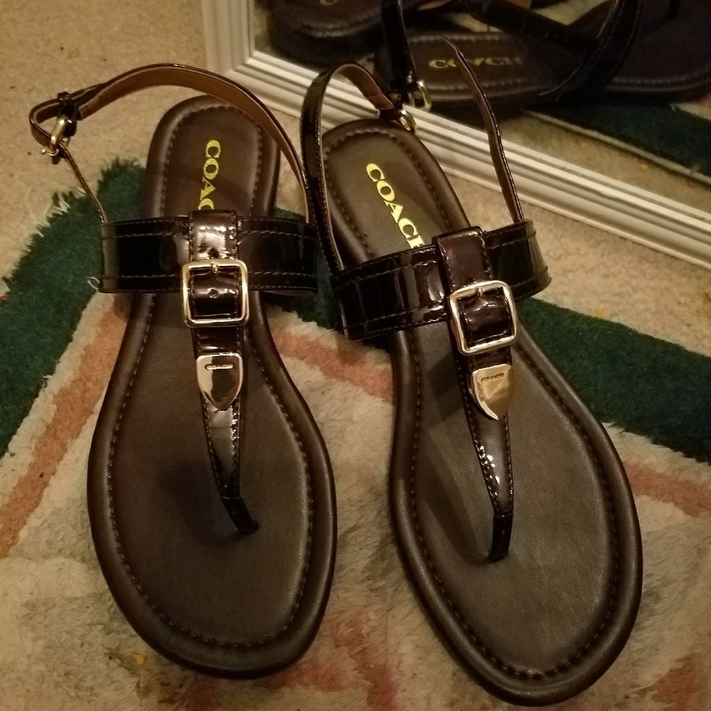Coach sandals
