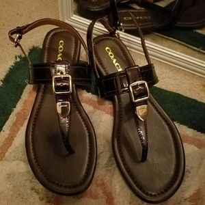 Coach sandals