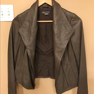 70% off Vince scuba leather jacket