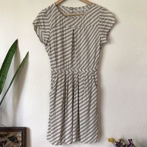 Broadway & Broome Madewell Striped Dress 0
