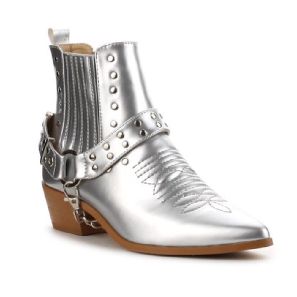 Cape Robbin Dove Bootie Silver