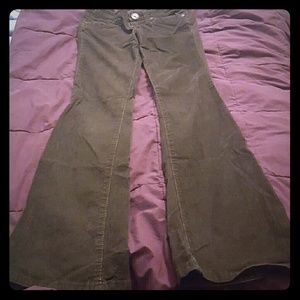 Brown corduroy L.e.i pants