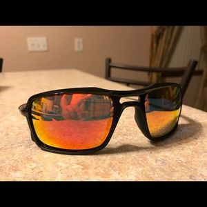 Oakley Red Mirrored sunglasses