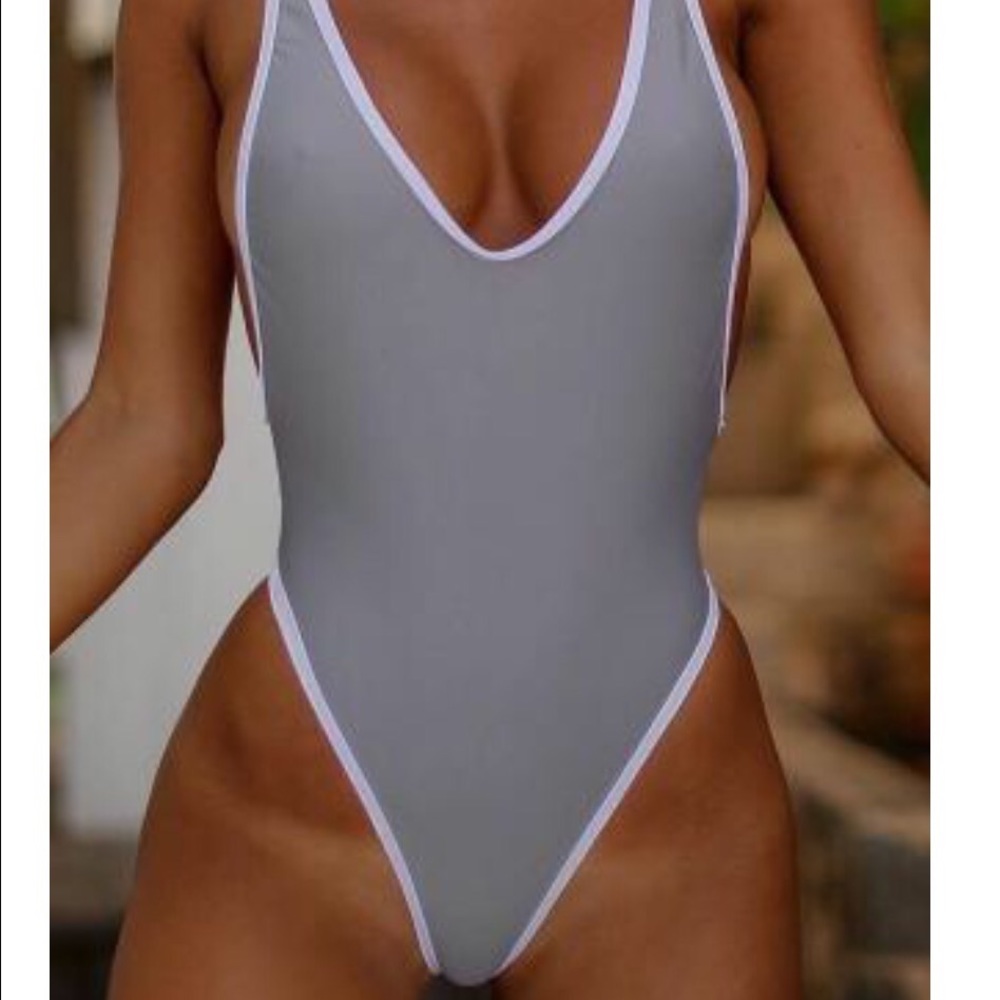 One piece bathing suit