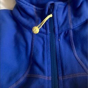 Lululemon Blue Forme Jacket - size 6 - NWOT