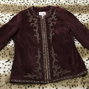 Western Suede Linea jacket