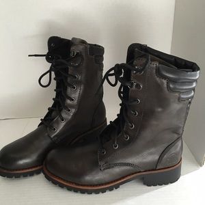New women's KLR Taylor lace up combat boots