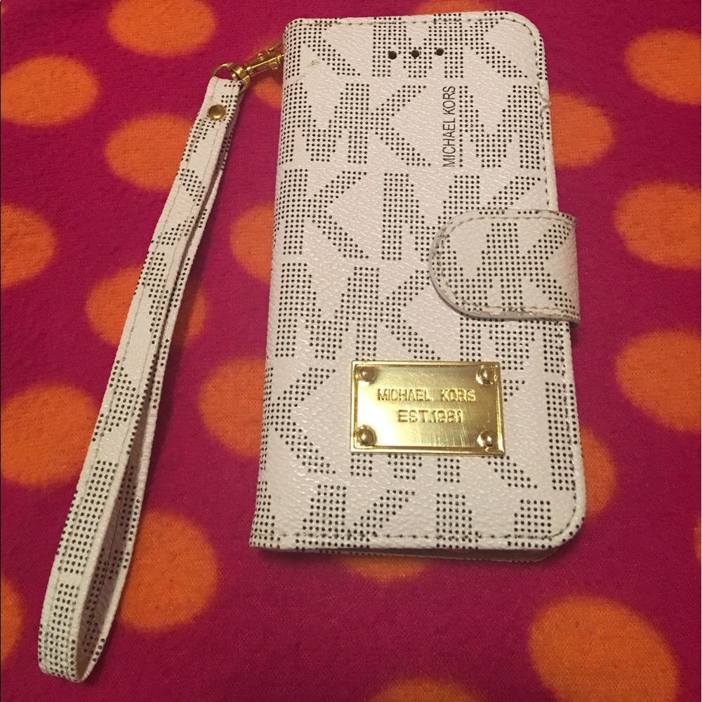 Michael Kors IPhone 6s case/wallet📲