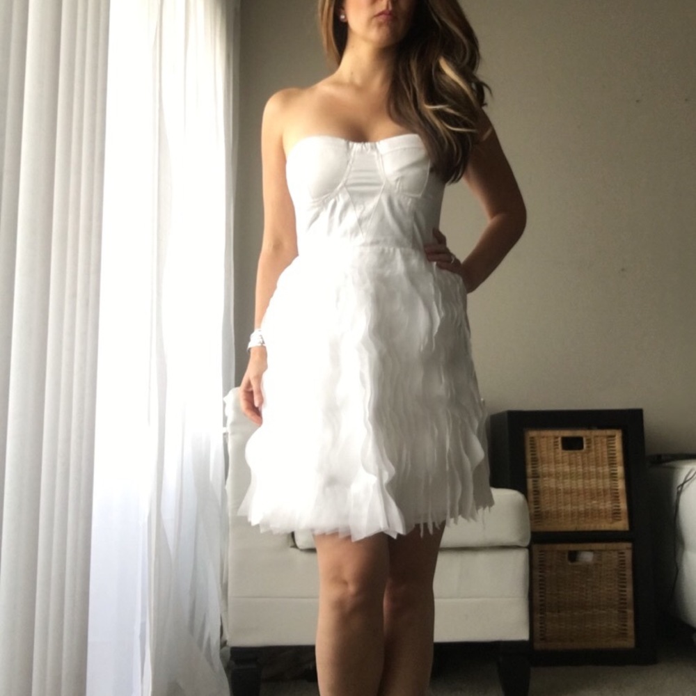 MM Couture by Miss Me white dress