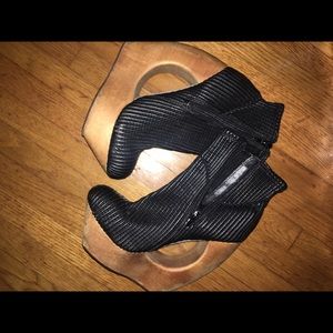 Jeffrey Campbell black Booties