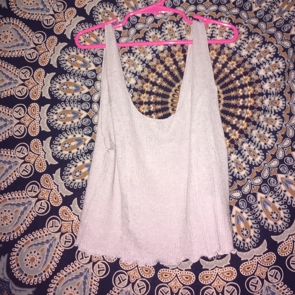 Grey tank top