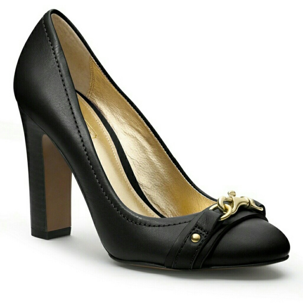 COACH Black Heel- Size 7