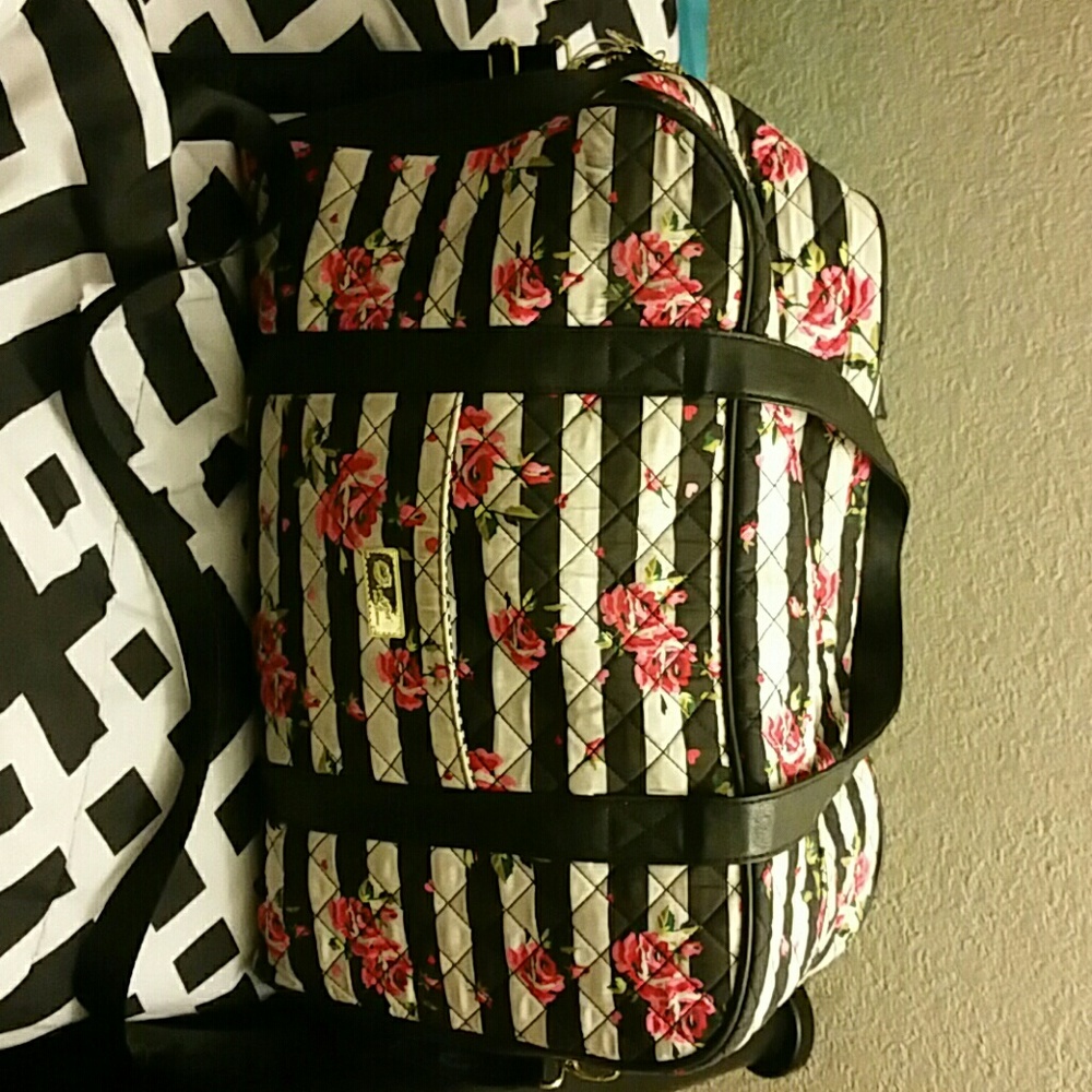 Betsey Johnson duffel bag